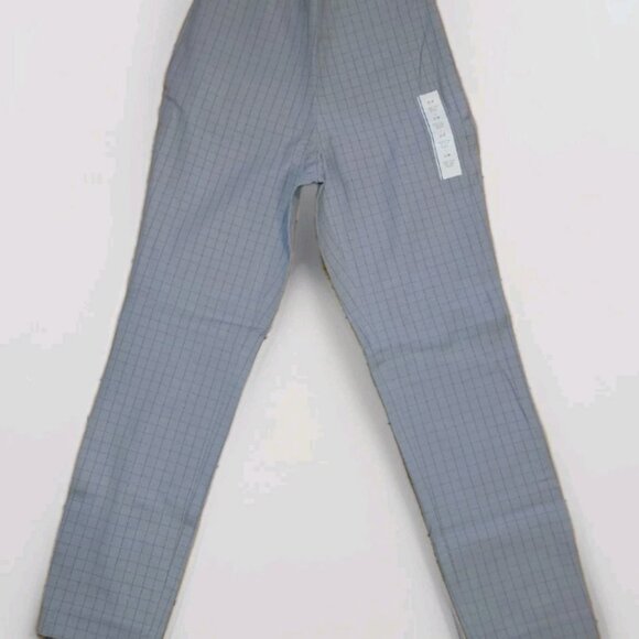 A New Day Grey Windowpane Pinstripe Slacks, Size 8 - Picture 1 of 5